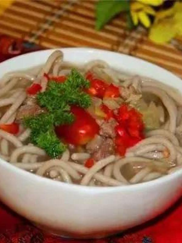 倾听内蒙古|百吃不厌的冬季养生美食——库伦荞面饸饹